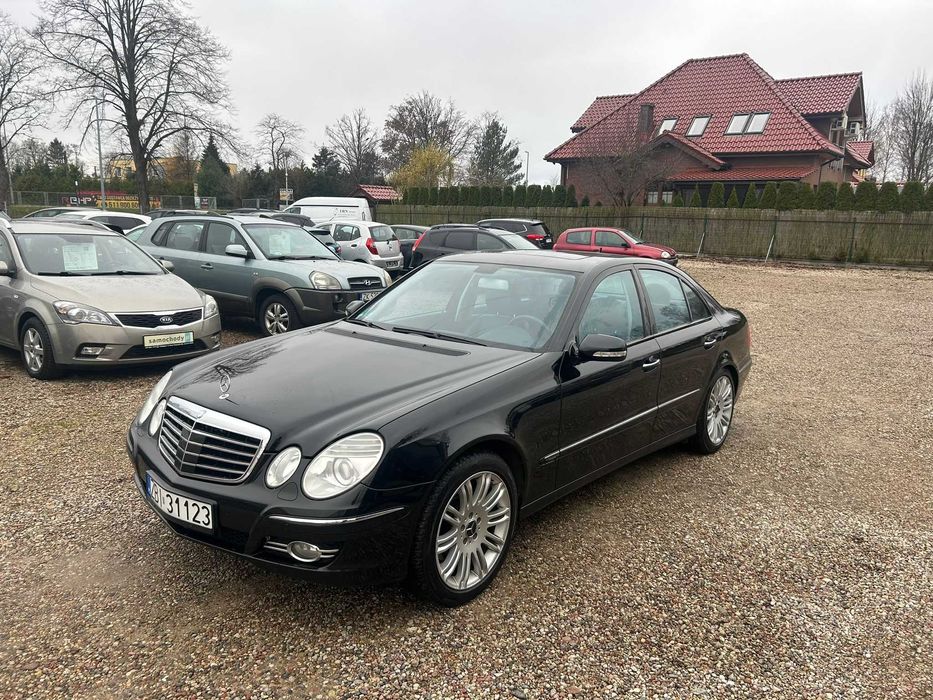 Mercedes-Benz E280  3.0 Benzyna 230 KM  2007 rok  Ładny Zadbany