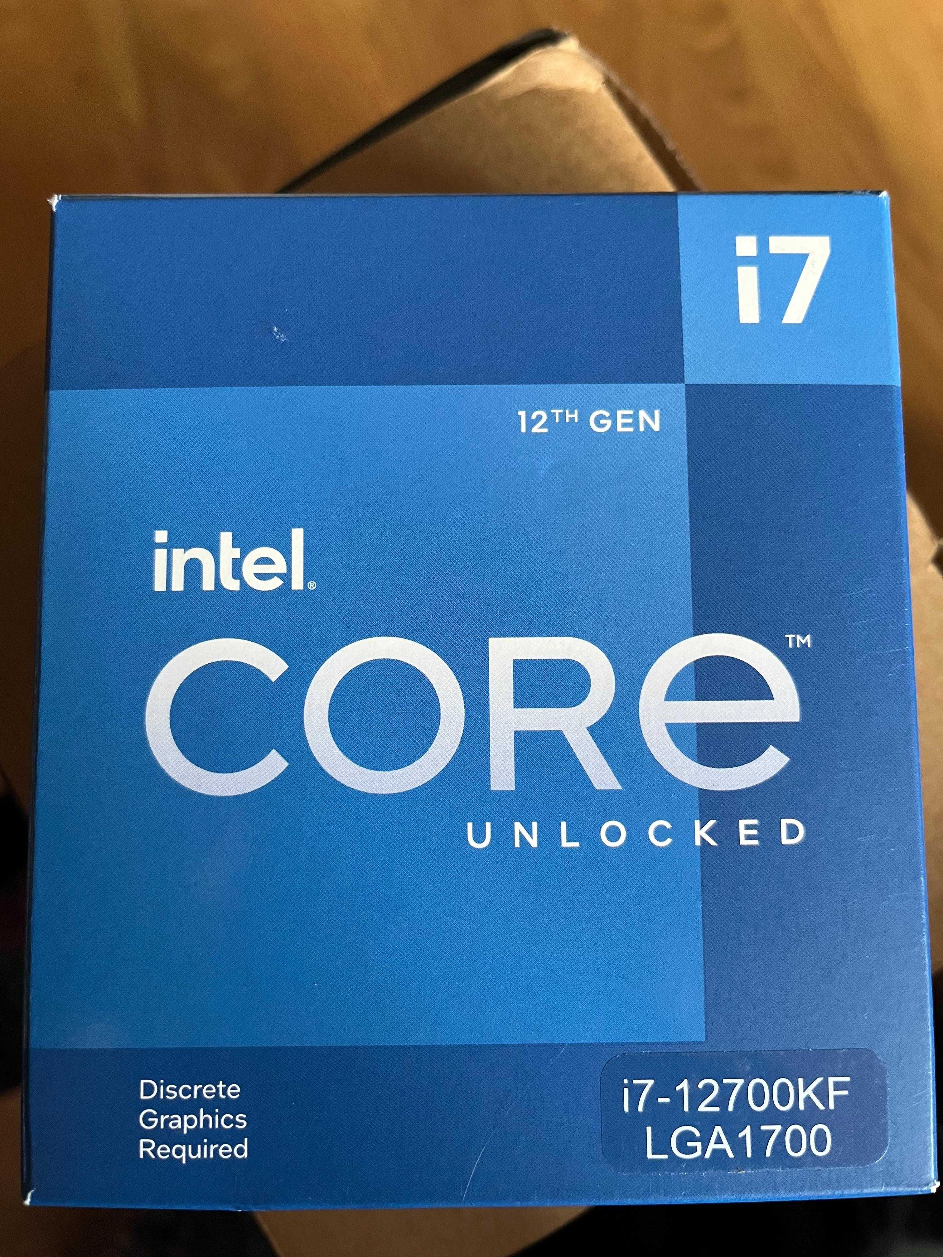 Procesor Intel Core i7 - 12700kf + chlodzenie gratis!!! Stan WZOROWY!