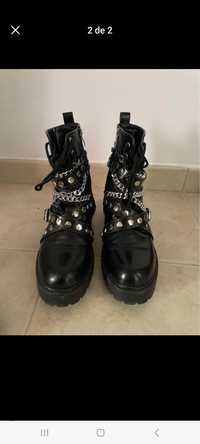 Botas estilo militar