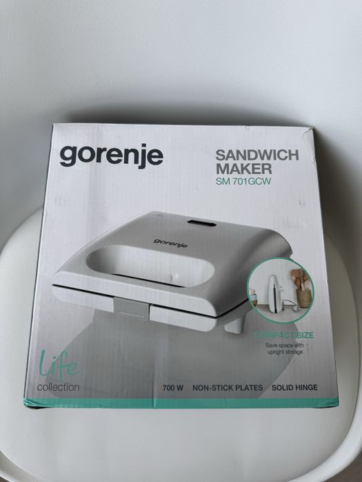 Бутербродниця Gorenje SM 701 GCW SW-2027