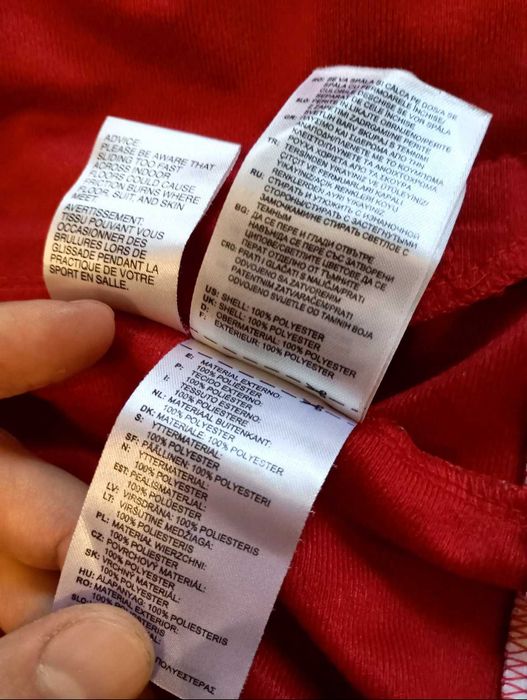 Спортивная кофта Adidas красная Олимпийка Original