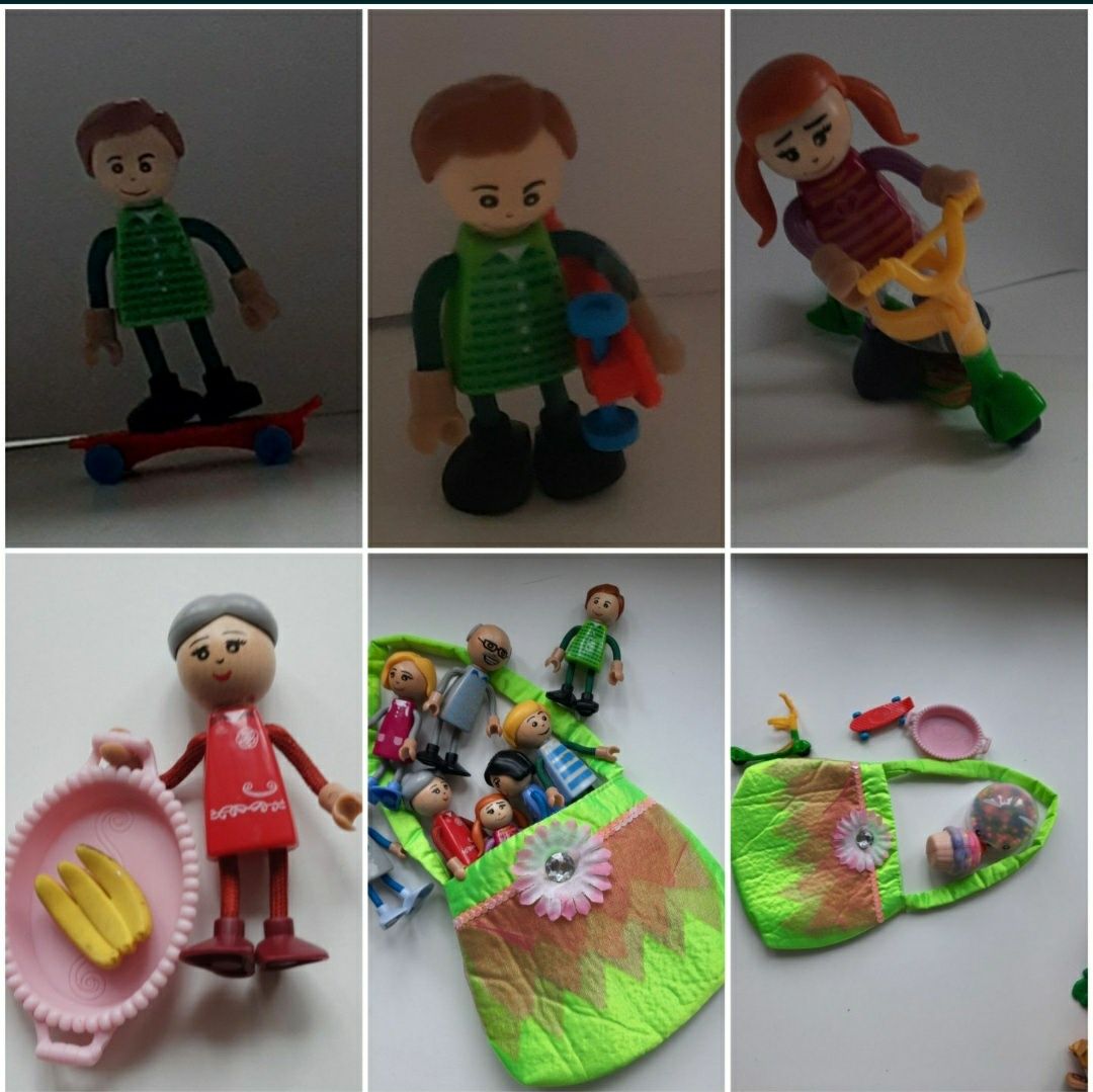 Domek dla lalek drewniany duży