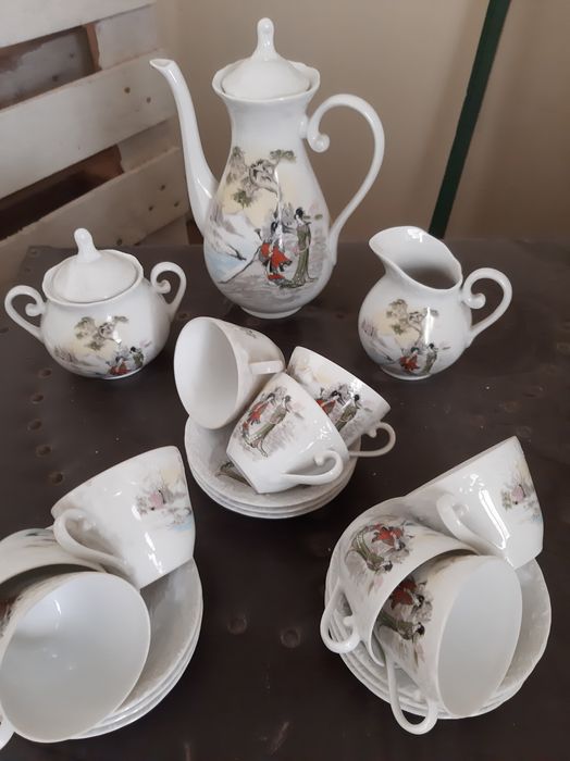 Conjunto Café "Chinesa"