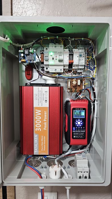 Домашний резервный источник питания с автопереключением