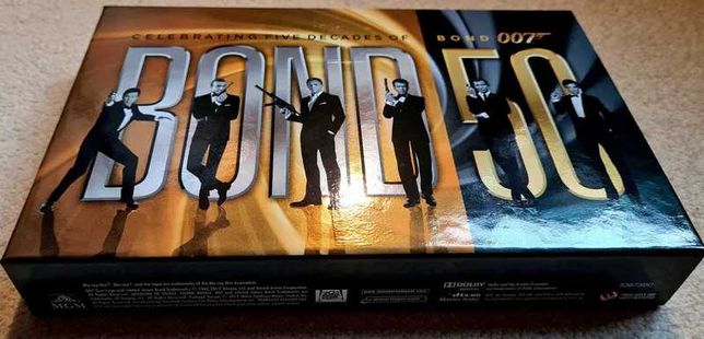 James BOND 007 kolekcja 23+2 płyty Blu-Ray (gratis: SKYFALL i SPECTRE)