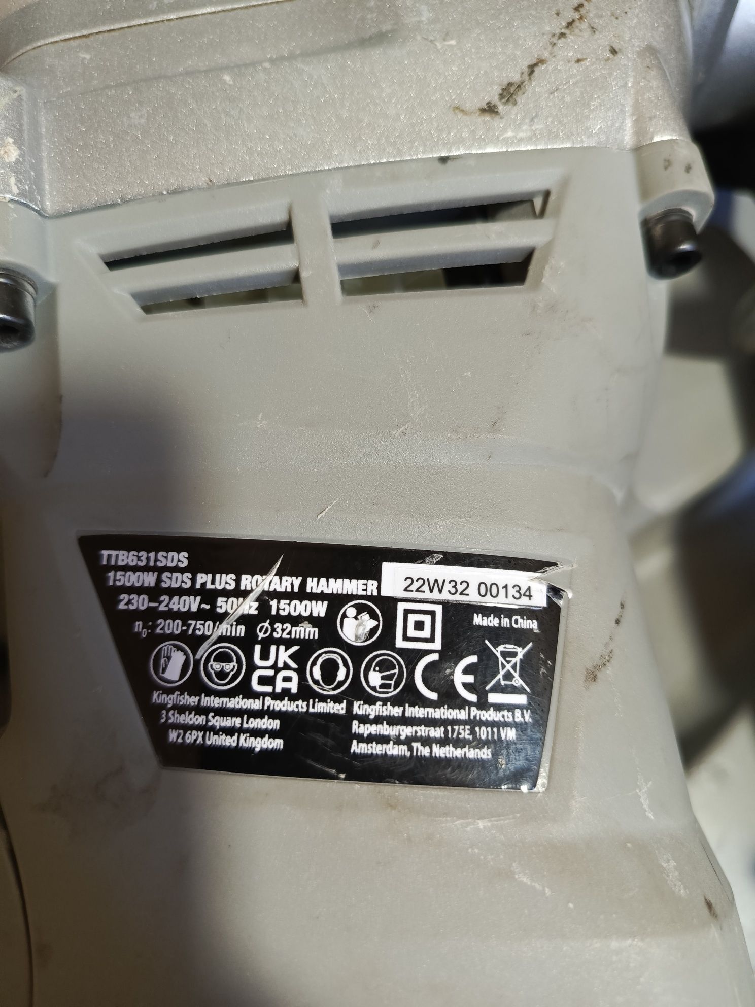 Młotowiertarka udarowa titan SDS plus młot udarowy TTB631sds  26
