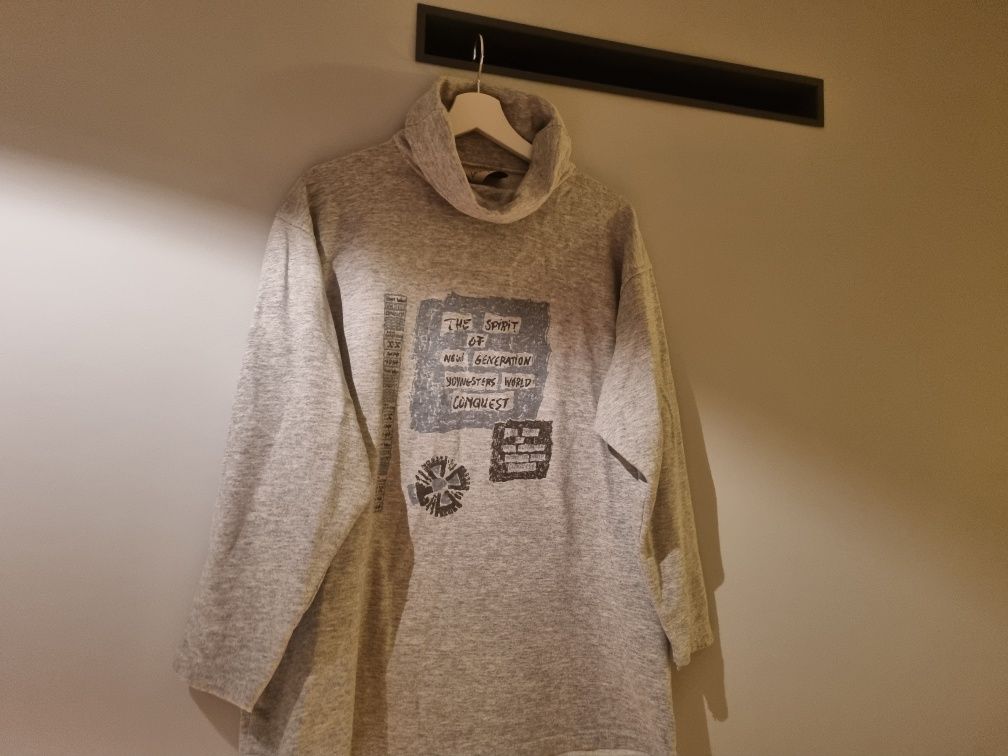 Bluza L 40 LES ESSENTIELS obszerna ciepła bluza bluzka