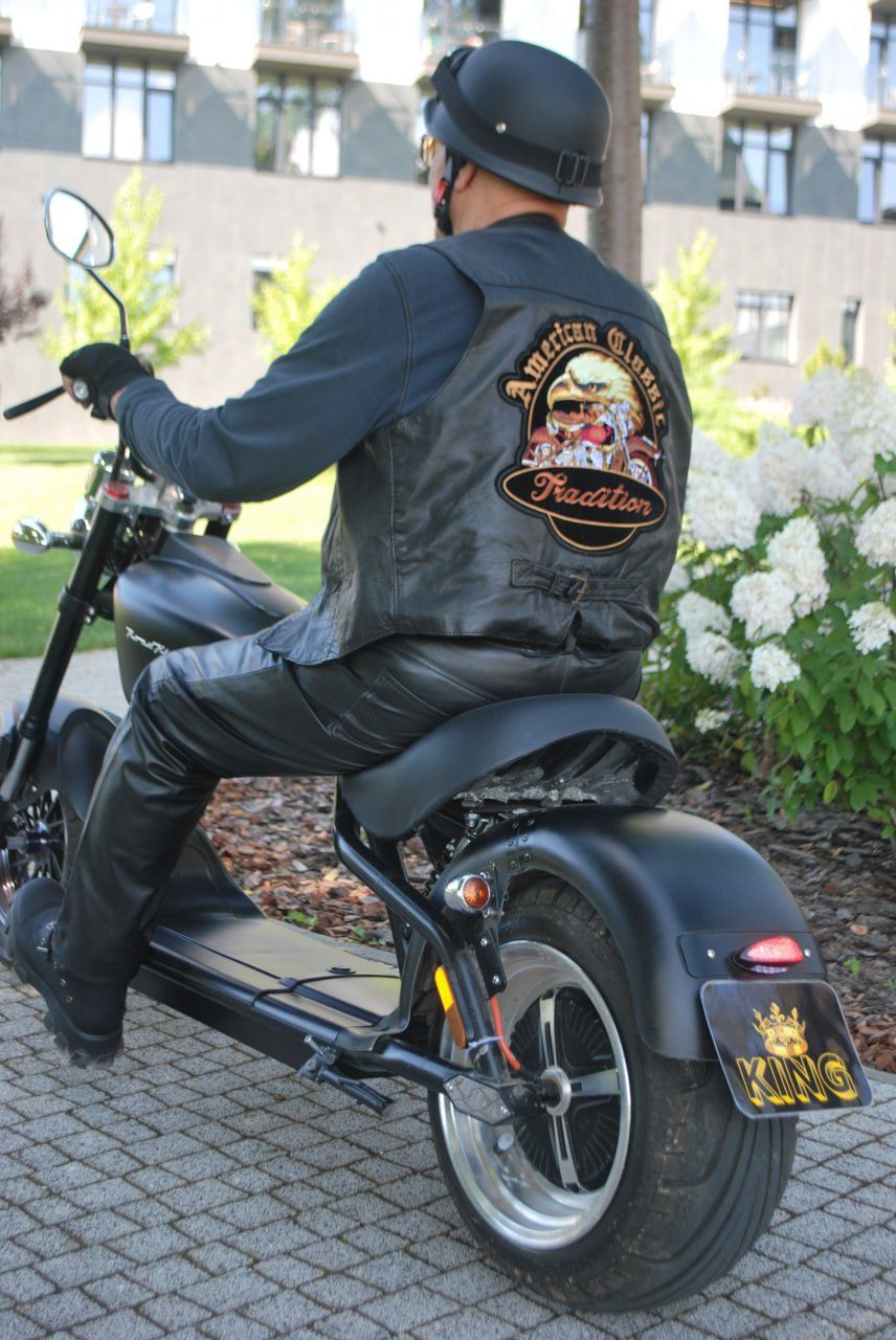 Електроскутер Chopper Citycoco мотоцикл Примарний Гонщик