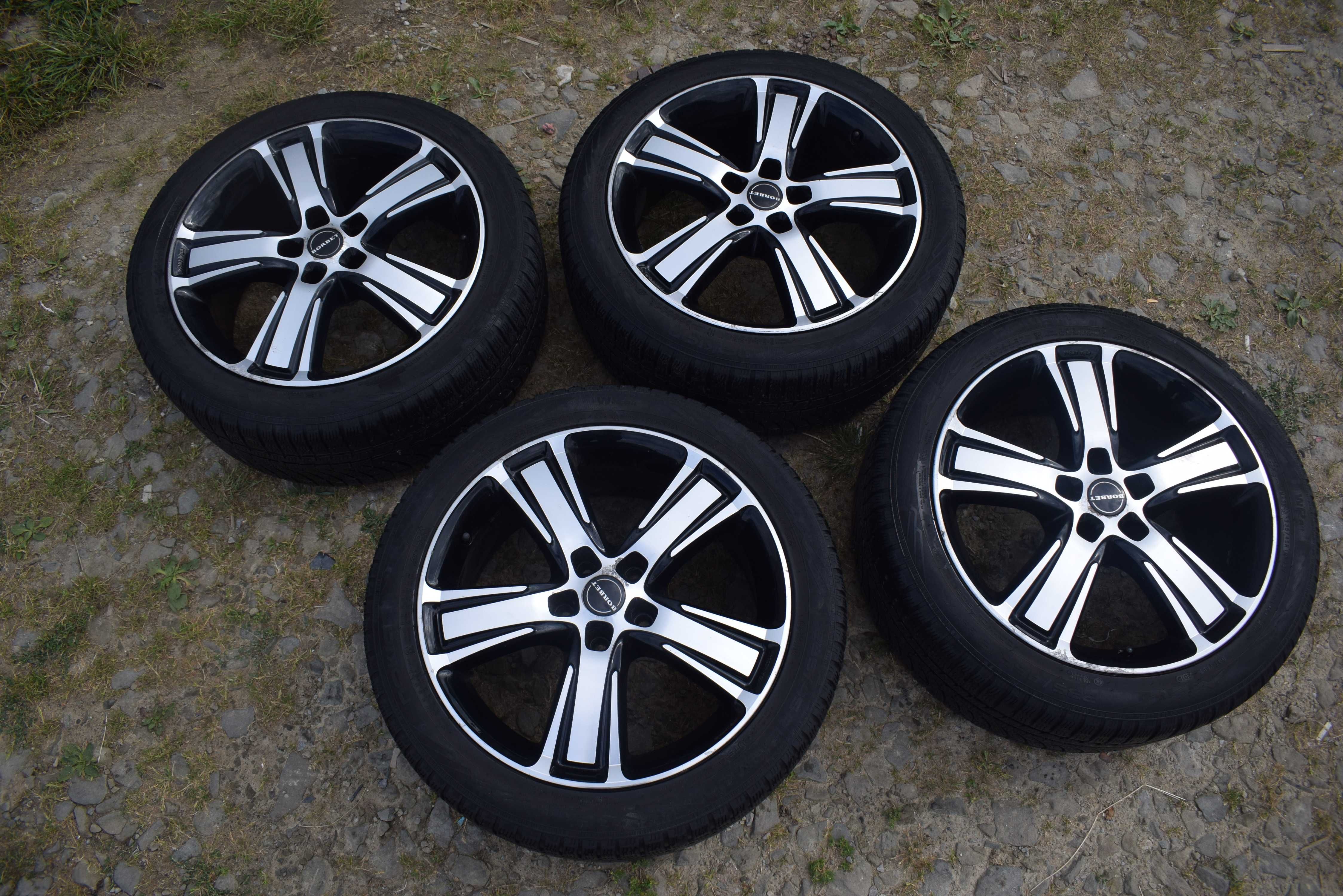 4X felgi opony BORBET ET40 5X115. 8J 235/45R18 CHEVROLET ORLANDO 48364