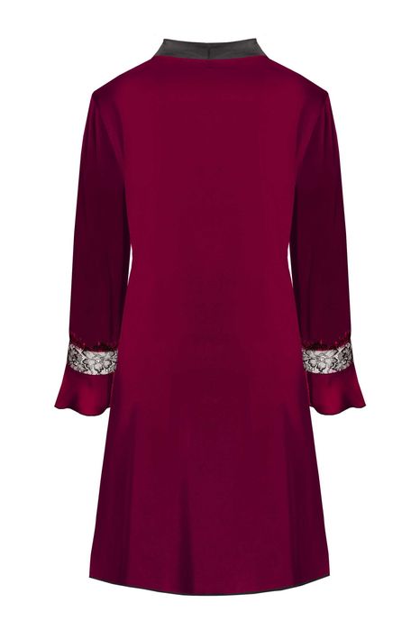 Szlafrok Sussean Cllaret Collection Burgundy LiviaCorsetti