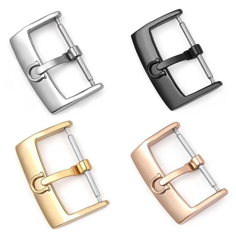 Zapiecie sprzączka do zegarka Omega 16mm złota 2szt