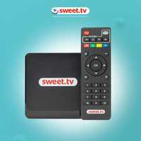 Смарт ТВ-приставка SWEET.TV BOX Ultra HD + знижка 50% на підписку