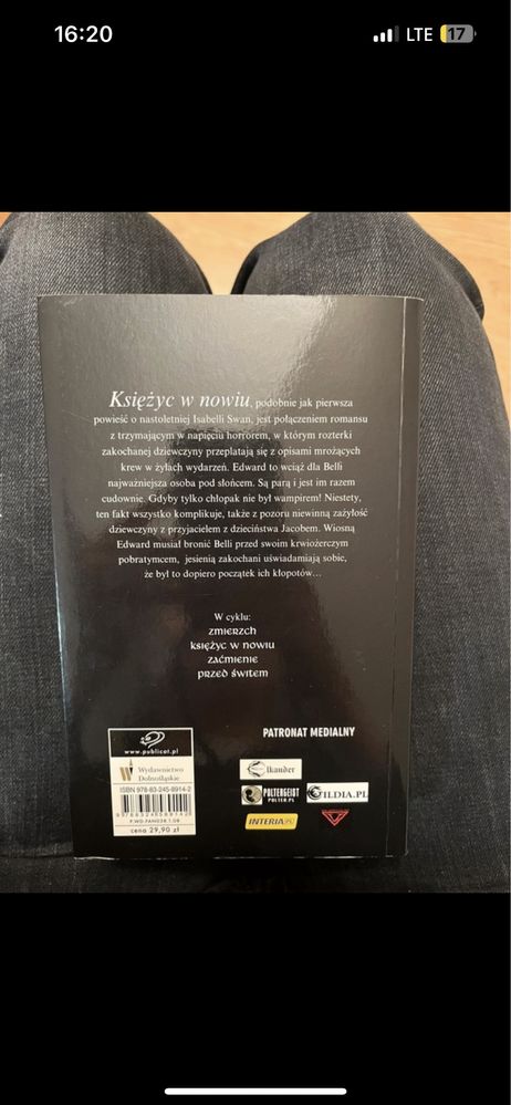 Saga Zmierzch Księżyc w Nowiu