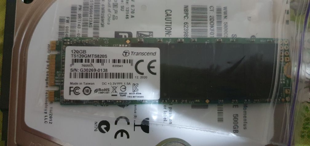 Продам  SSD m2 120gb
