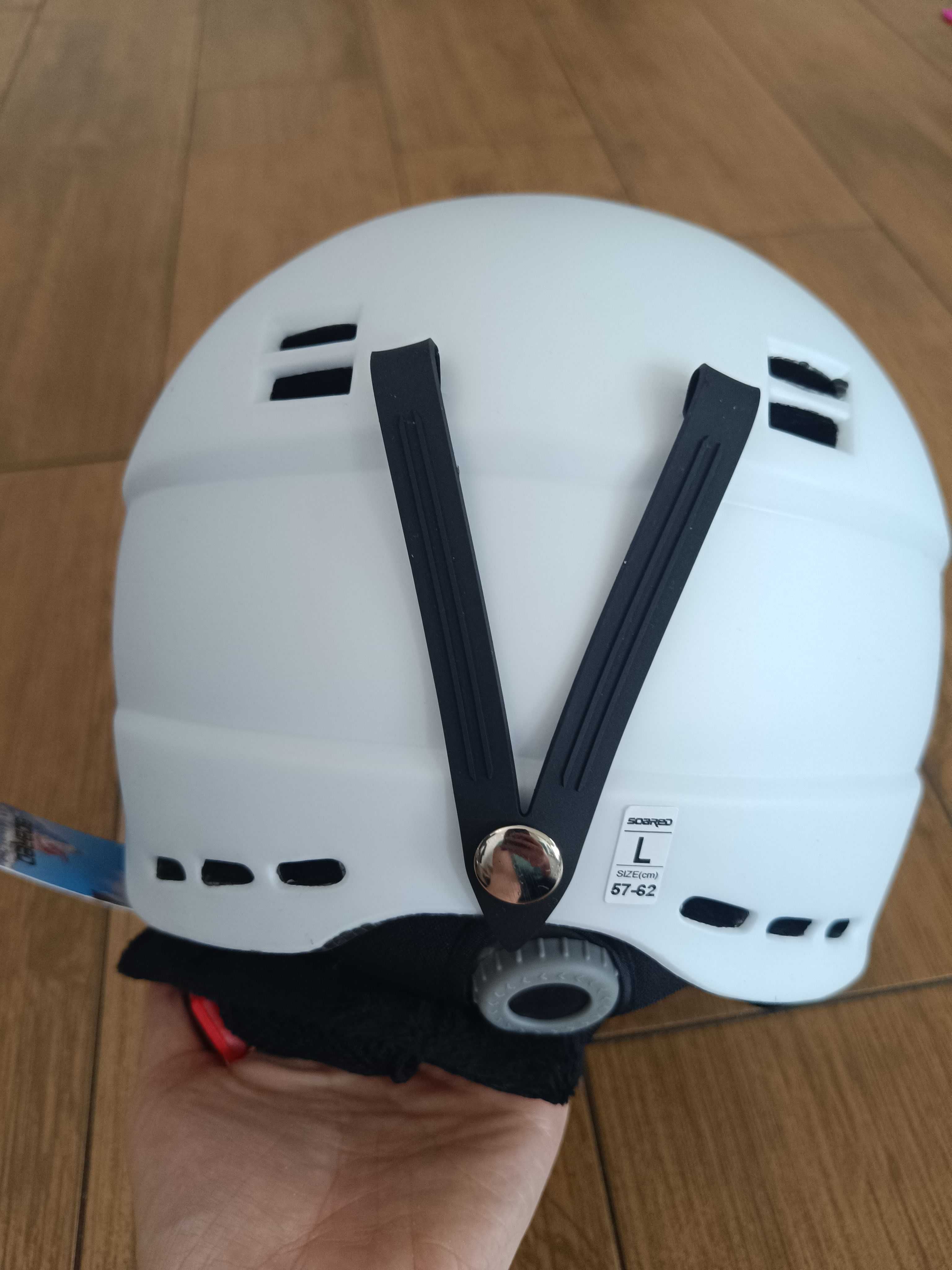 Kask Narciarski Ski Helmet White Soared rozm. L