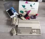 Amiga A500, commodore w b.dobrym stanie, działa