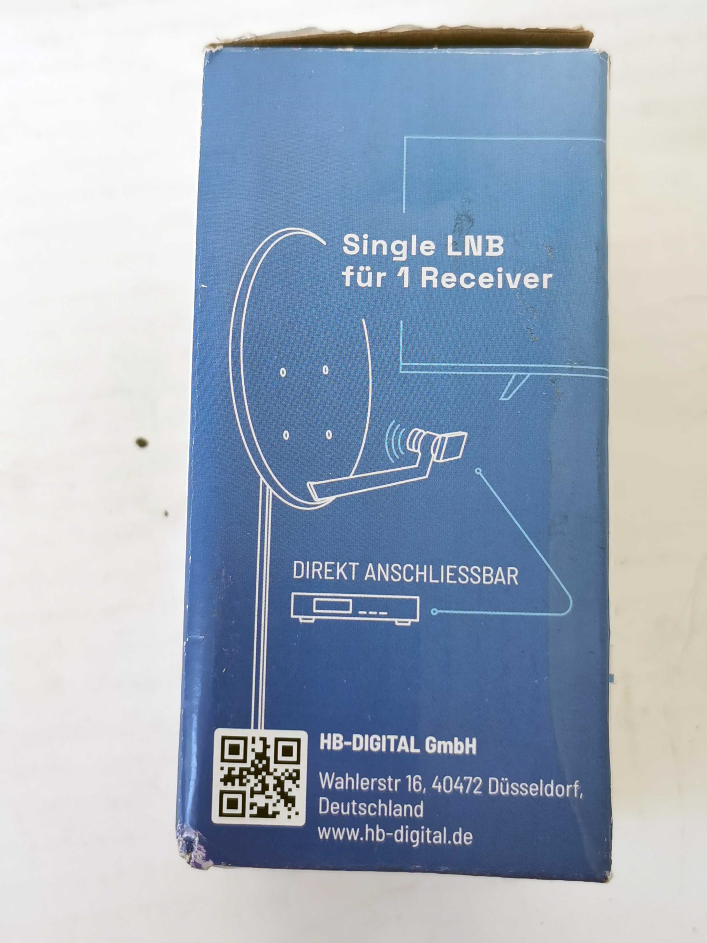 KonwerterLNB single (pojedynczy) HB Digital UHD101S