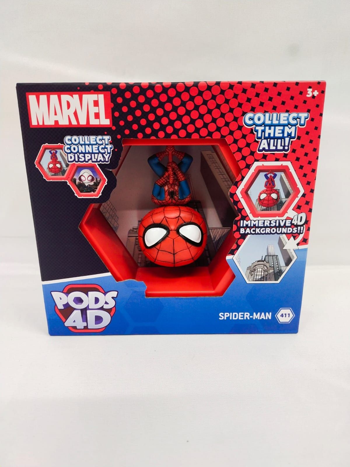 Figurka Spiderman Marvel Pods 4 D