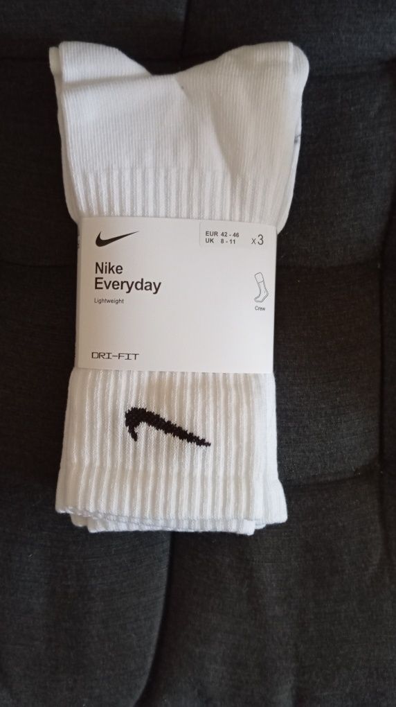 Носки  Nike Everyday Lightweight тонкие   оригинал SX7676-100 .