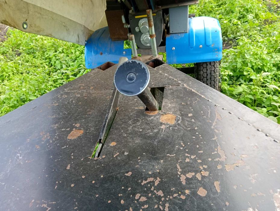 Прицеп до мотоблока, самосвал