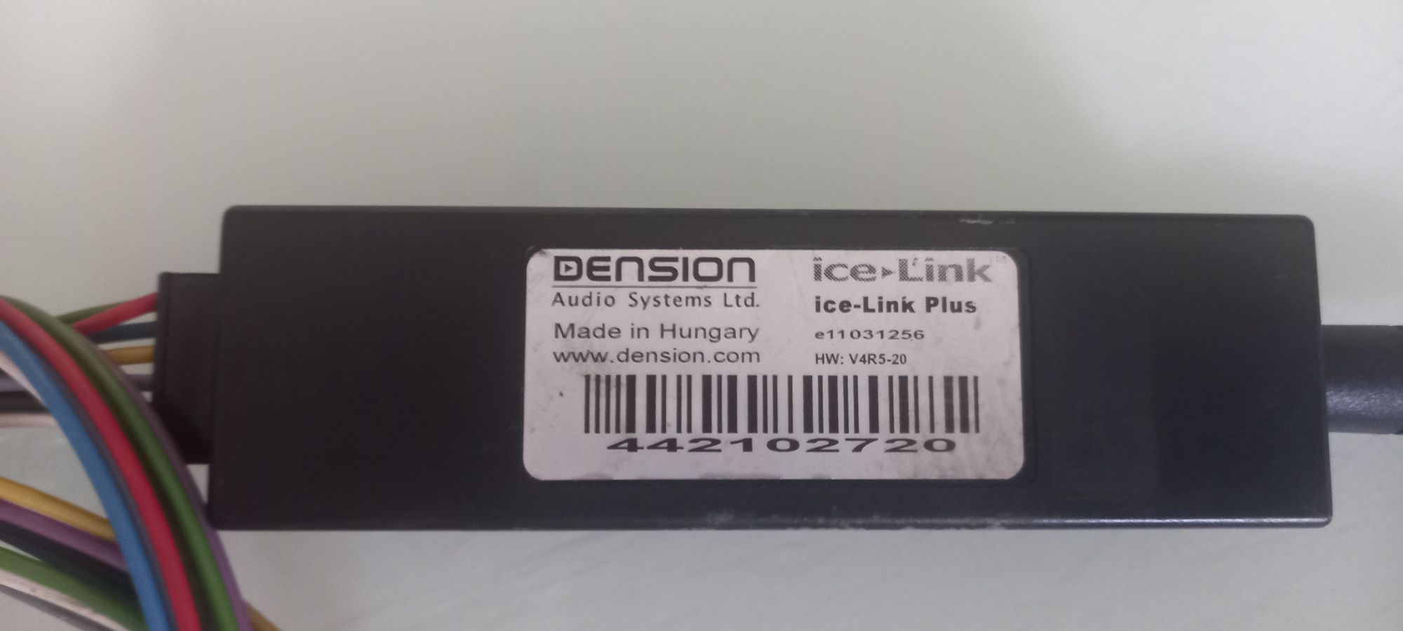 Аудиоадаптер iPod iPhone Dension ice link plus