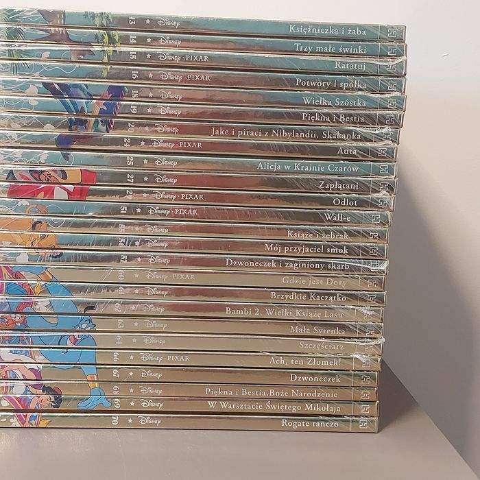 Złota kolekcja bajek Disney'a, 19 tomów