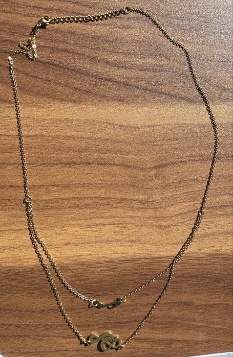 Łańcuszek z nutką i kluczem wiolinowym