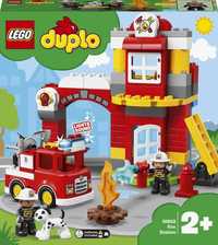 LEGO DUPLO 10903 remiza strażacka wóz strażacki strażak pies klocki 2+