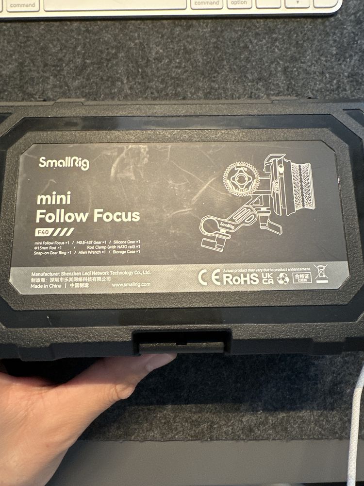 SMALLRIG Mini Follow Focus Zoom Control para câmaras
