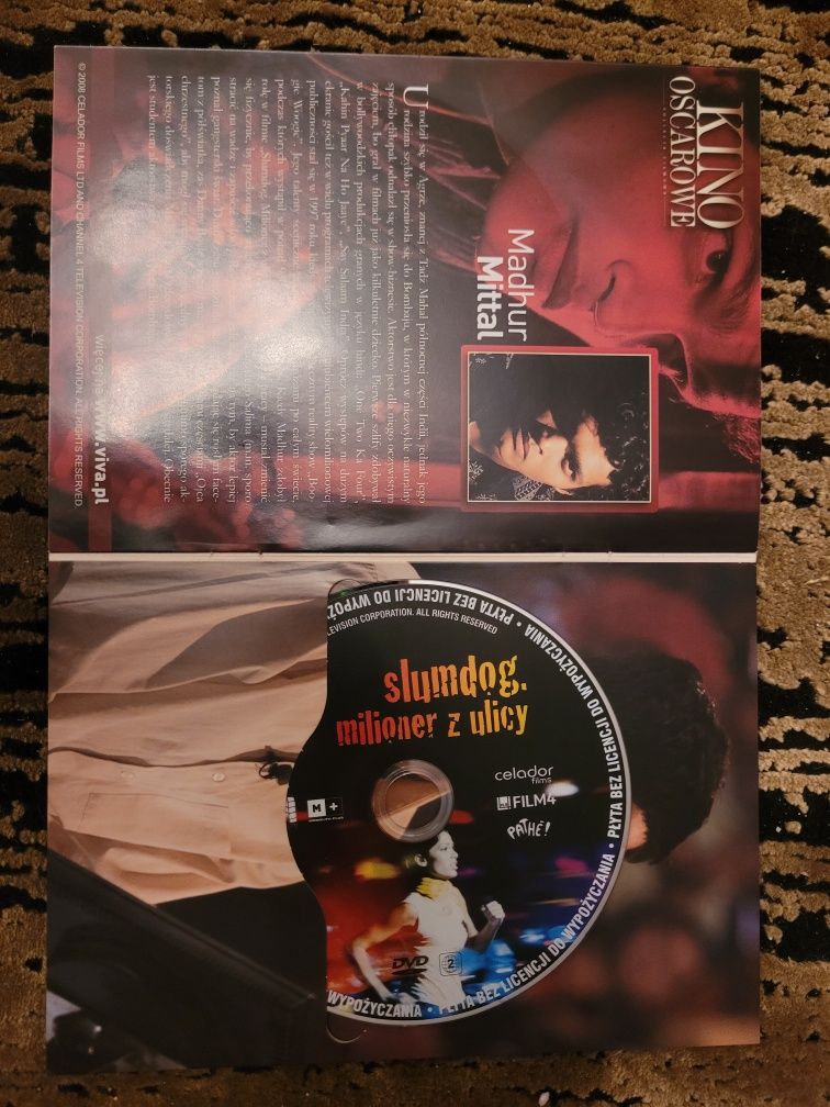 DVD SLUMDOG Miloner z ulicy..
