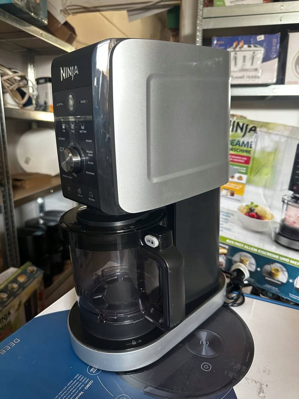 Maszyna do lodów Ninja NC501EU 800W srebrna