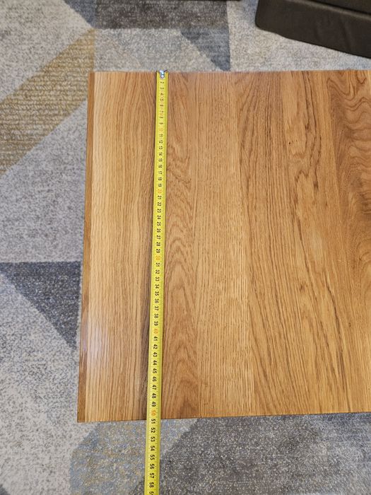 Stolik kawowy LITY DĄB loft -  55x50x50cm