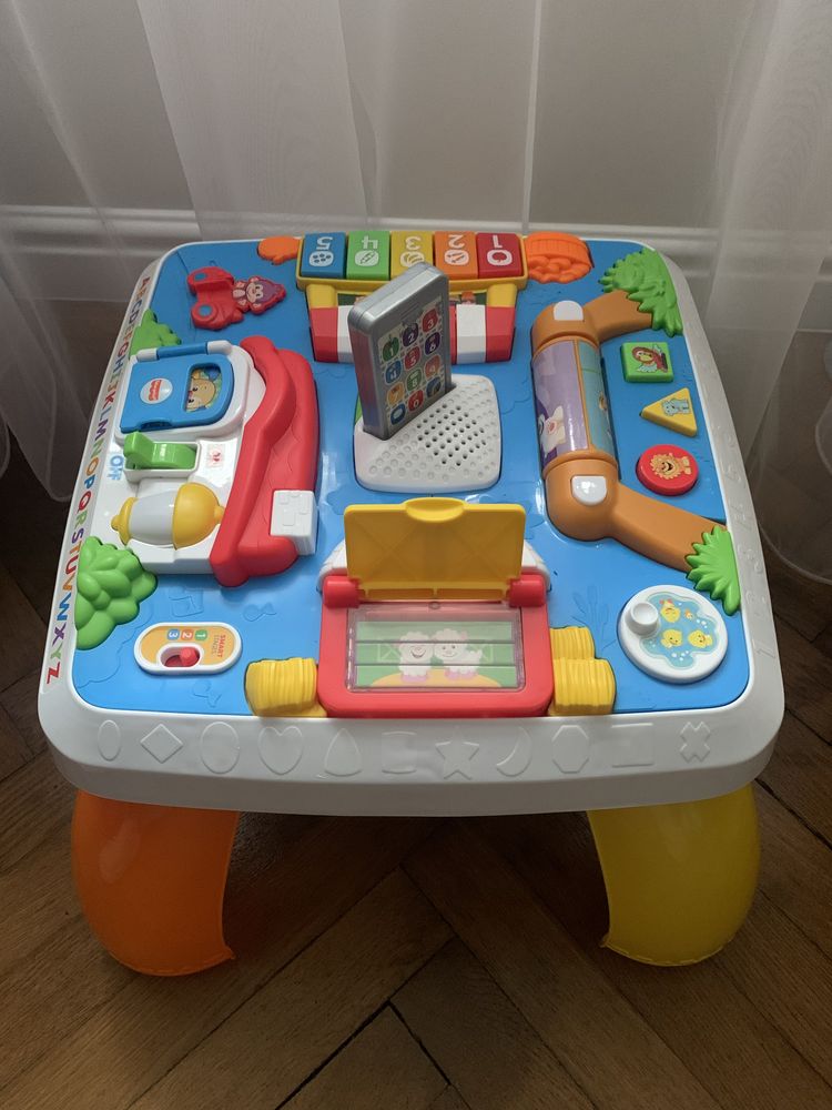 Інтерактивний столик Fisher price. Розвиваючий стіл