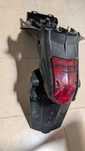 Xt660 suporte de matricula e de stop peças