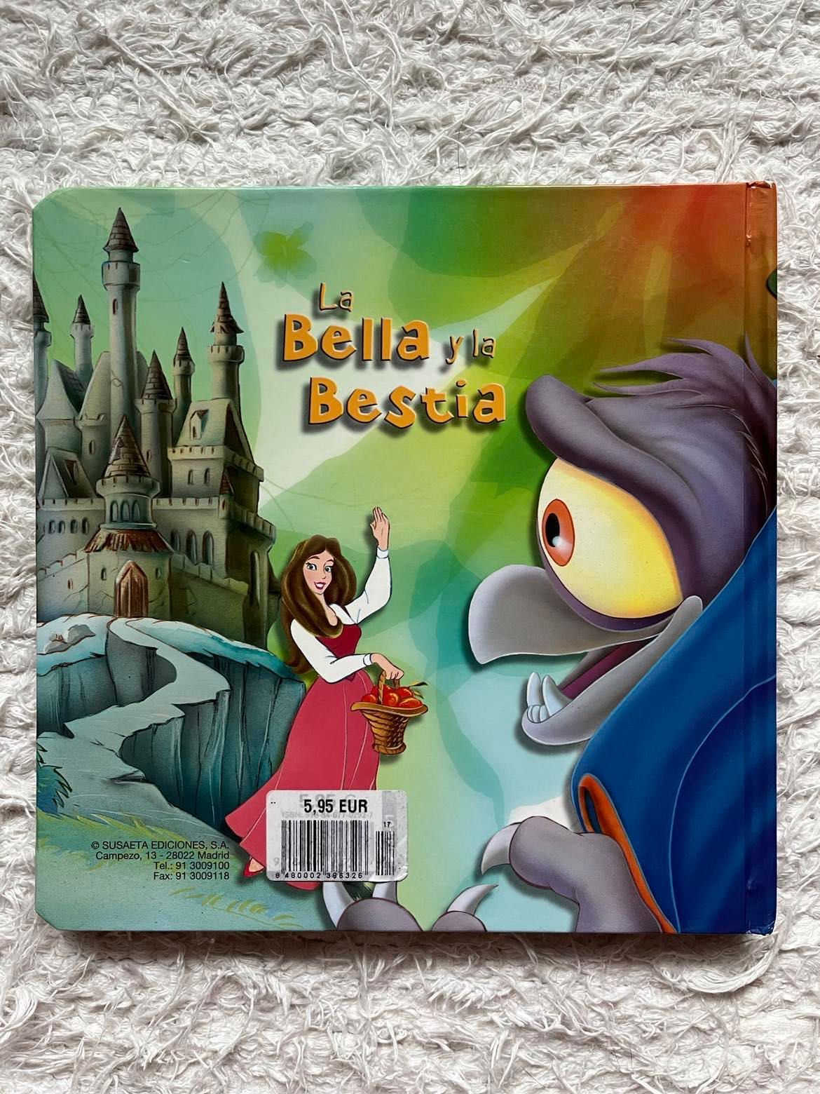 Piękna i Bestia (La Bella y la Bestia) SUSAETA (Książka po hiszpańsku)
