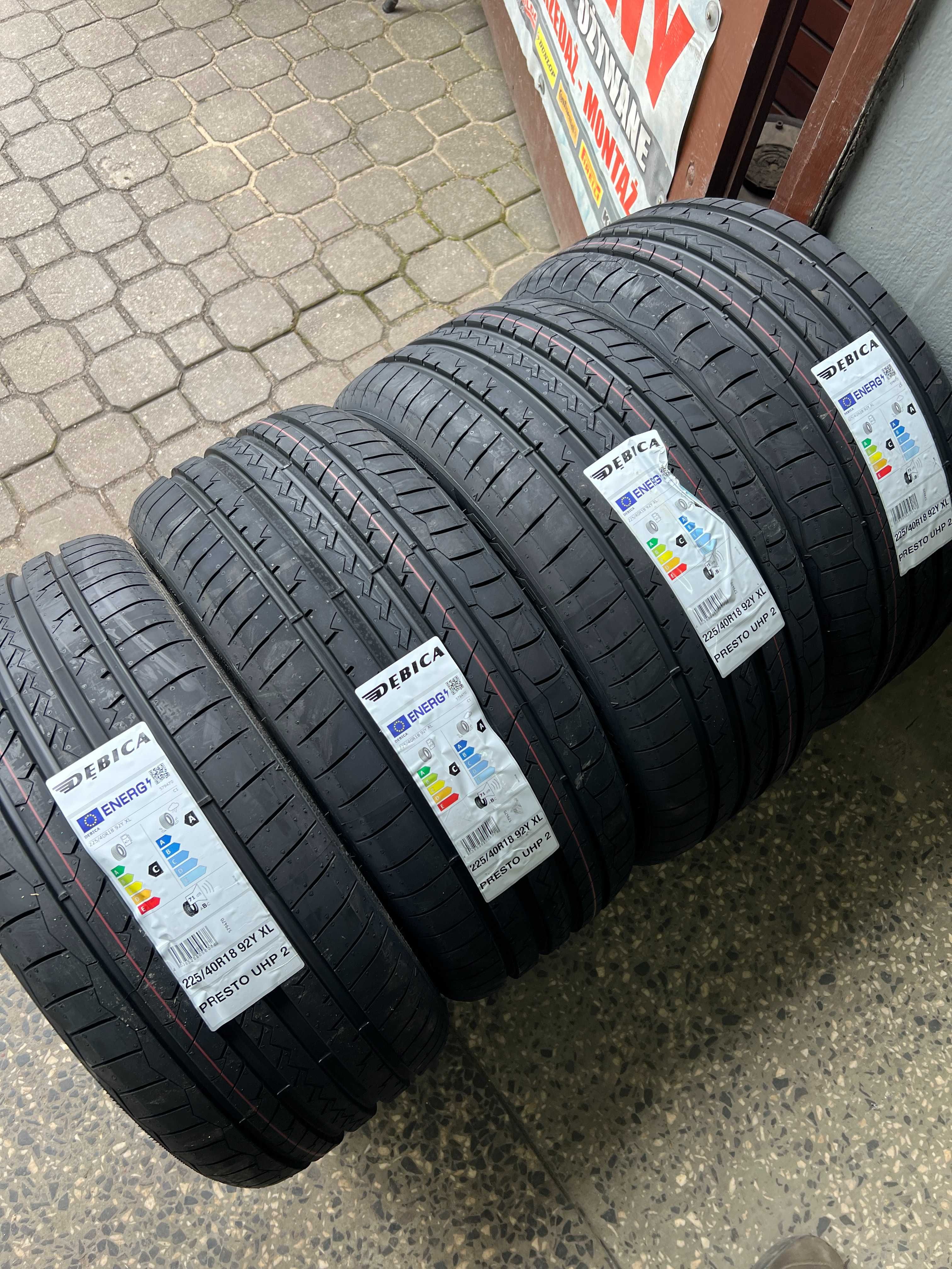 225/40r18 dębica  nowe opony letnie 2024r montaż w cenie !