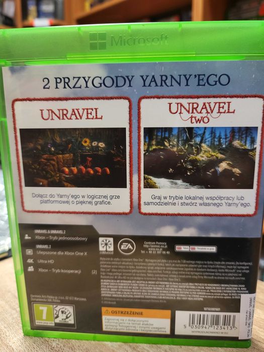 Unravel Yarny Bundle 1+2 Xbox One Series X Wymiana Skup SklepRetroWWA