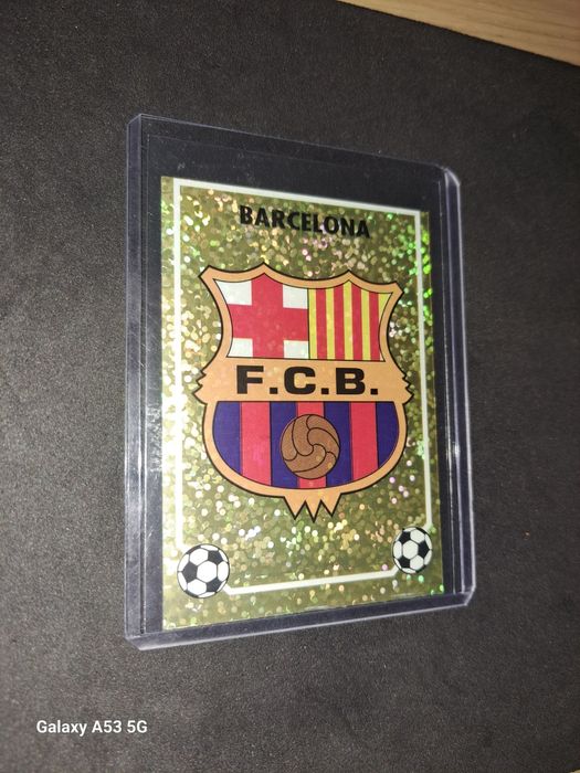 Cromo 96/97 Emblema Barcelona