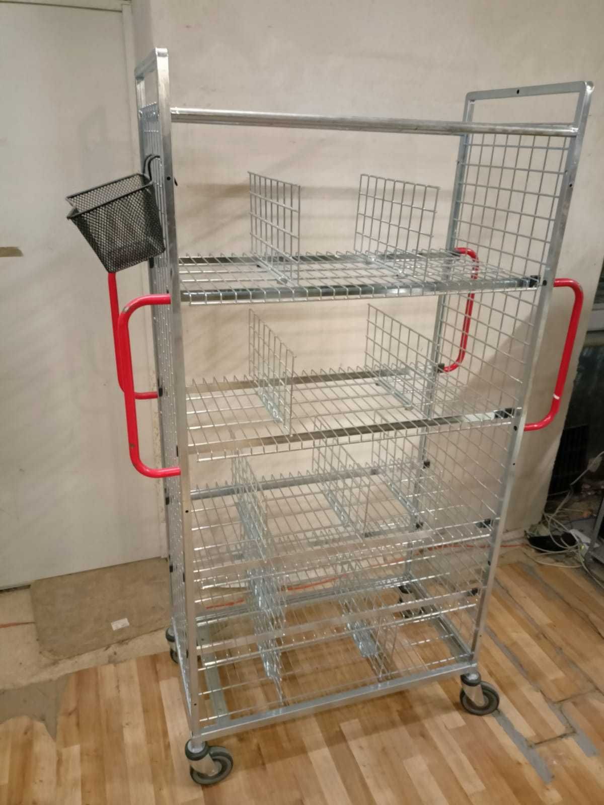 Wózek kompletacyjny, Wózek do kompletacji zamówień WANZL