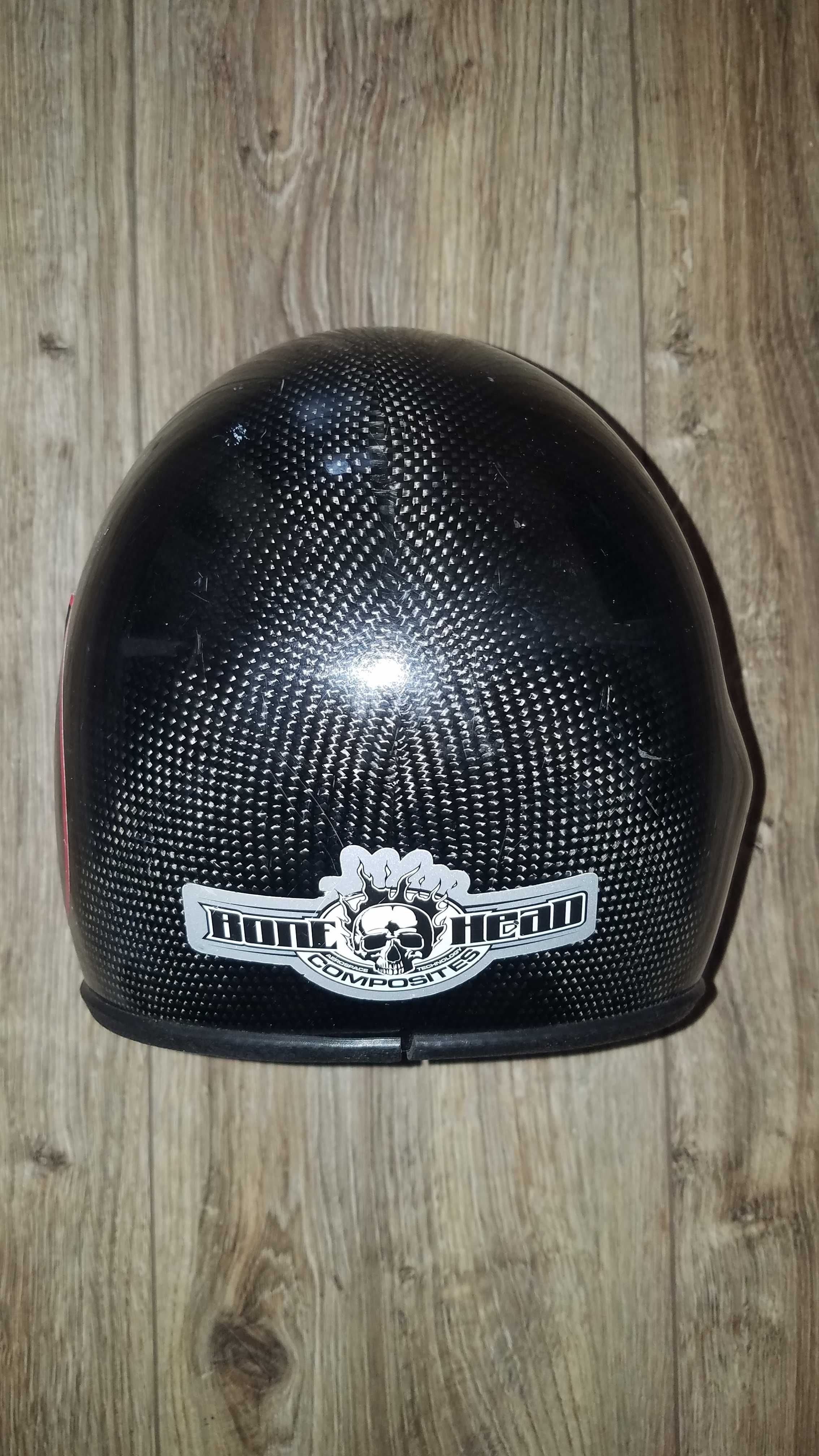 Kask spadochronowy Bonehead Mindwarp L/XL Carbon 56-58 cm carbonowy