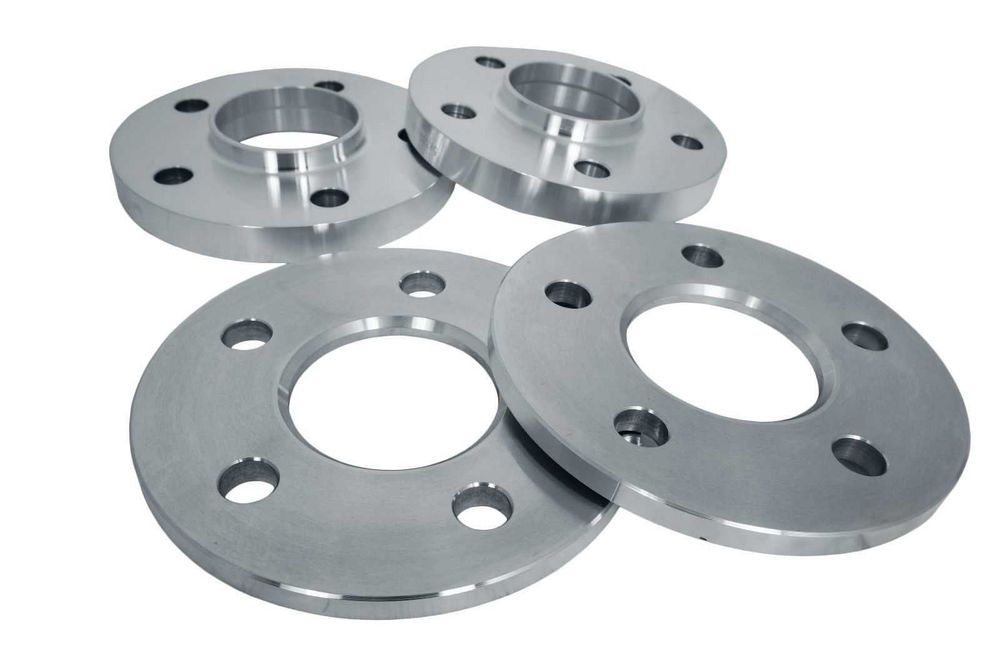 Par de espaçadores "bolachas" com várias furações