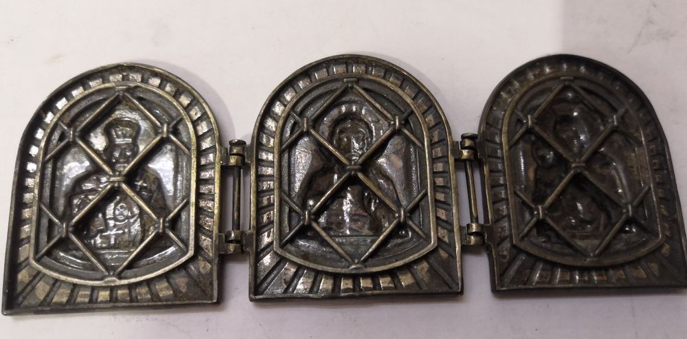 Продам серебряный складень