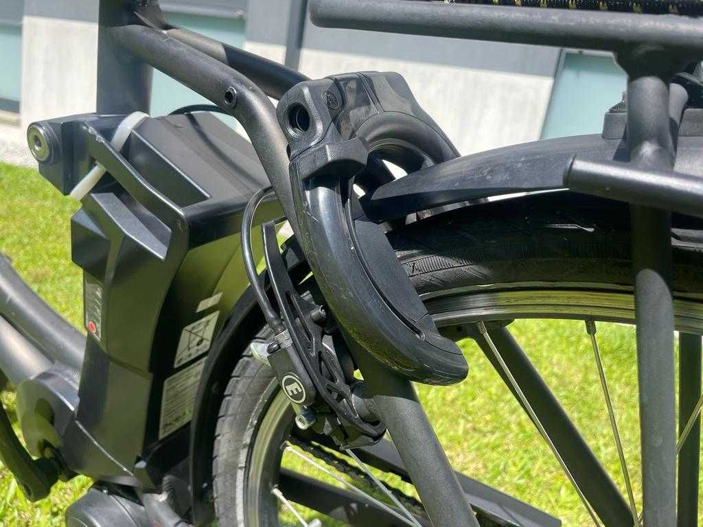 Bicicleta Elétrica Kalkhoff e Carrinho 3 em 1