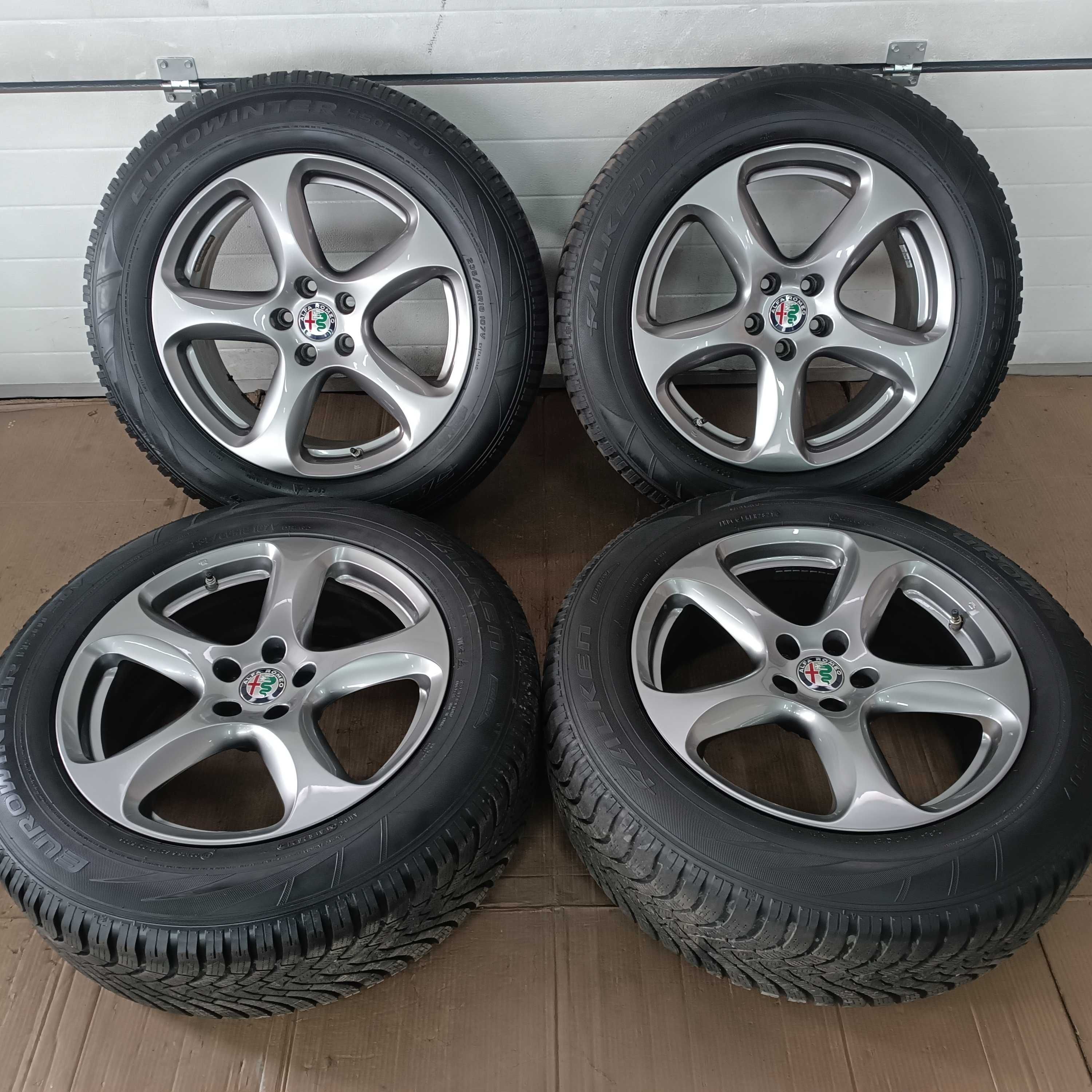 Koła Zimowe Felgi 18" 5x110 Alfa Romeo Stelvio 235/60/R18