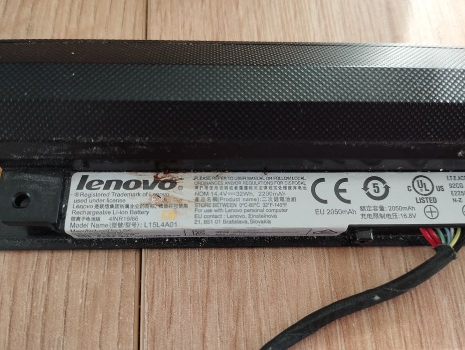 Bateria Lenovo L15L4A01