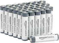 Pacote de 40 pilhas alcalinas AAA, 1,5 volts, vida útil de 5 anos