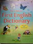 USBORNE First English Dictionary Słownik