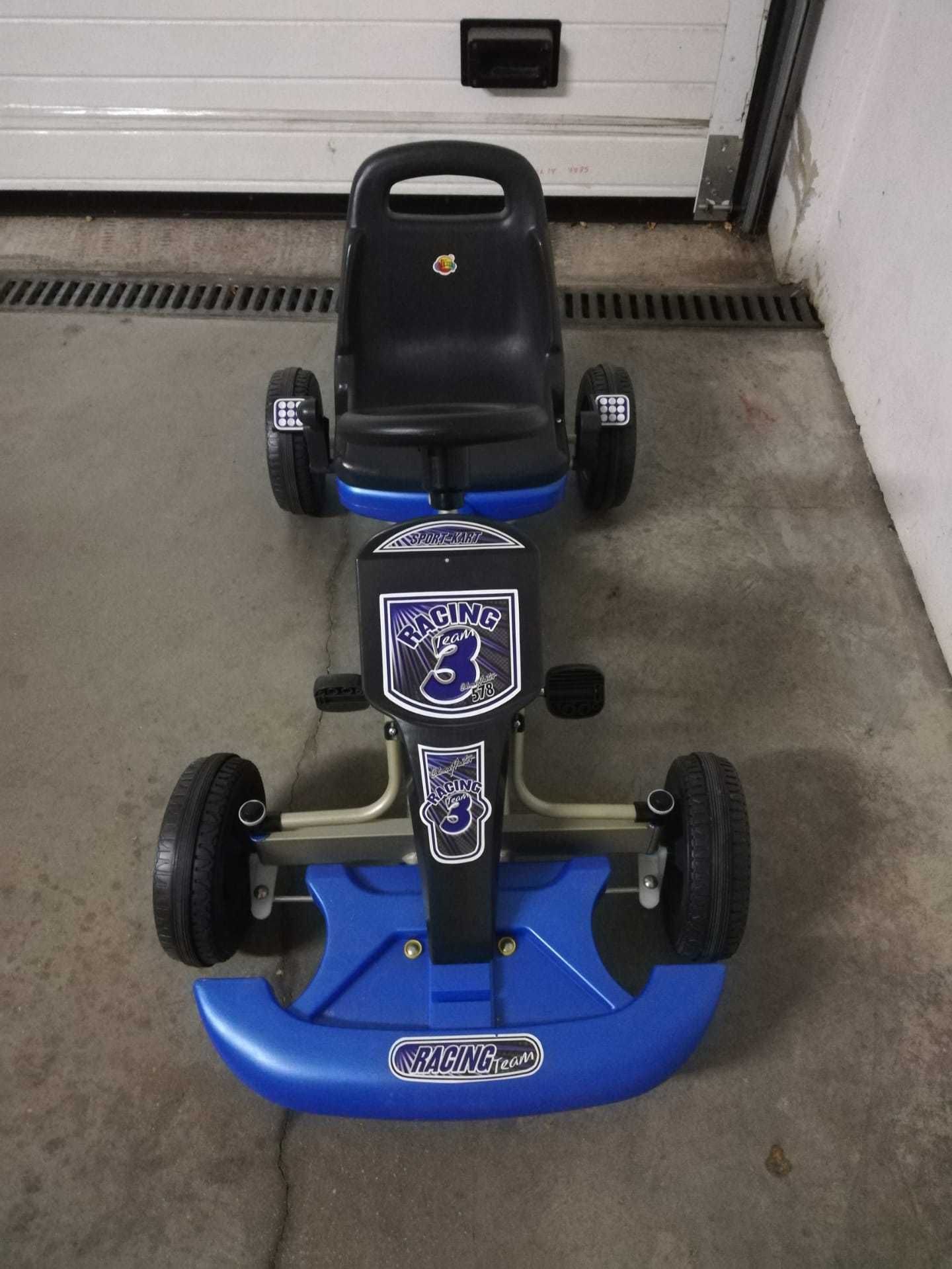 Kart pedal infantil - crianças de 5 a 12 anos