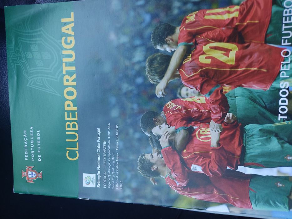 Programa de jogo Portugal Liechtenstein 2005