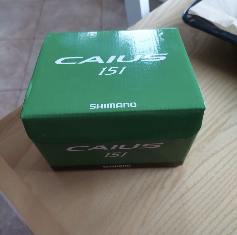 multiplikator Kołowrotek Shimano caius 151 jak nowe